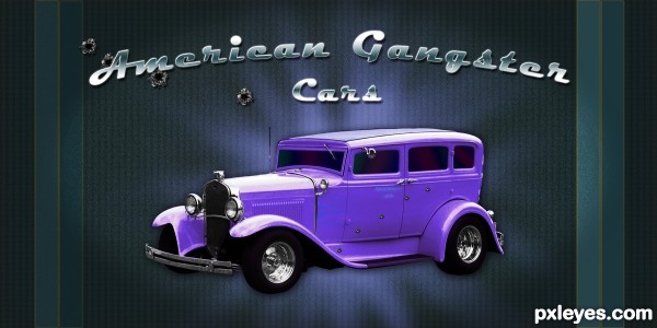 Creation of  Car Club Poster: Final Result