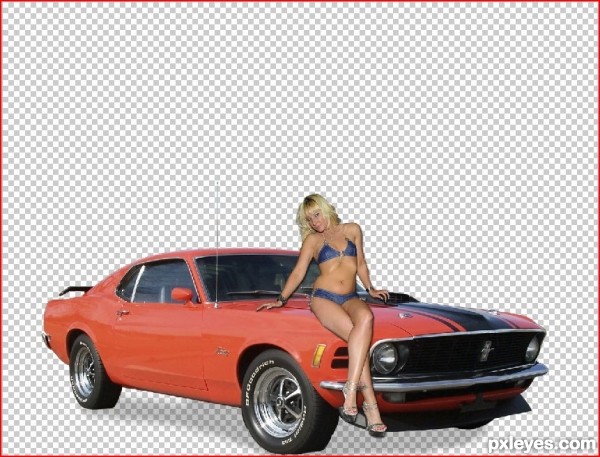Creation of Retro-Stang : Step 3