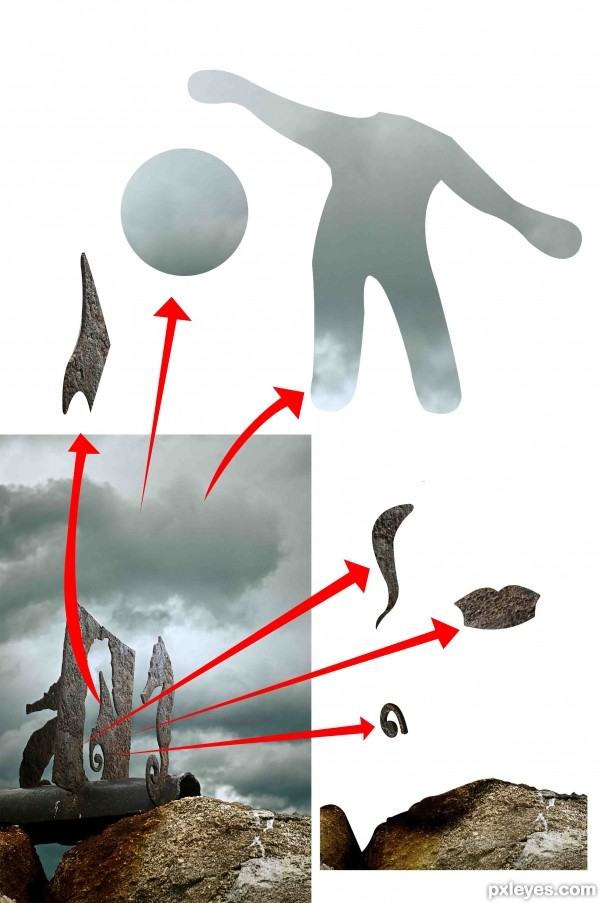 Creation of Mermaid: Step 1