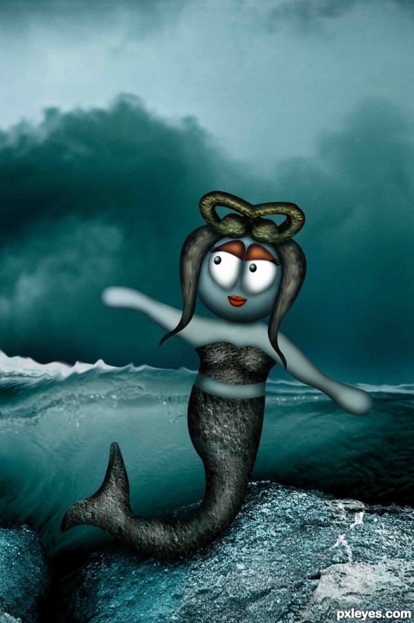 Creation of Mermaid: Step 7