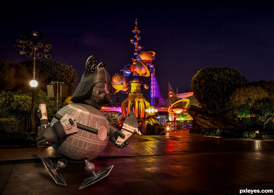 Vader Boy in Tomorrowland