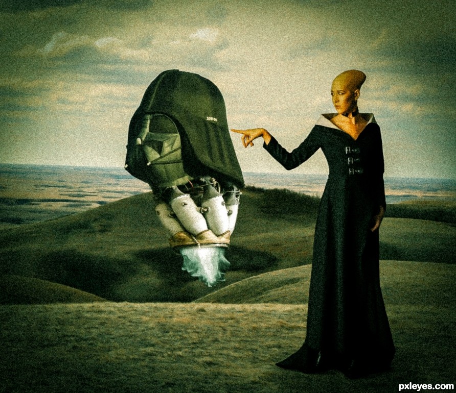 Creation of Old Vader: Final Result