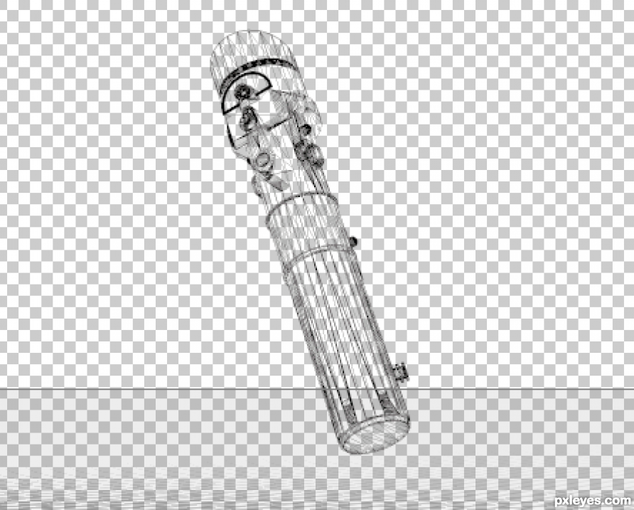 Creation of Vader Boy in Tomorrowland: Step 2