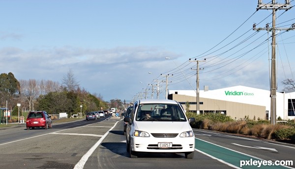 Playing on the road