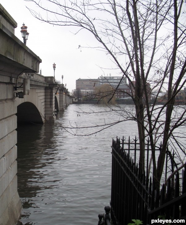 stairway to river