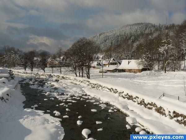 winter stream