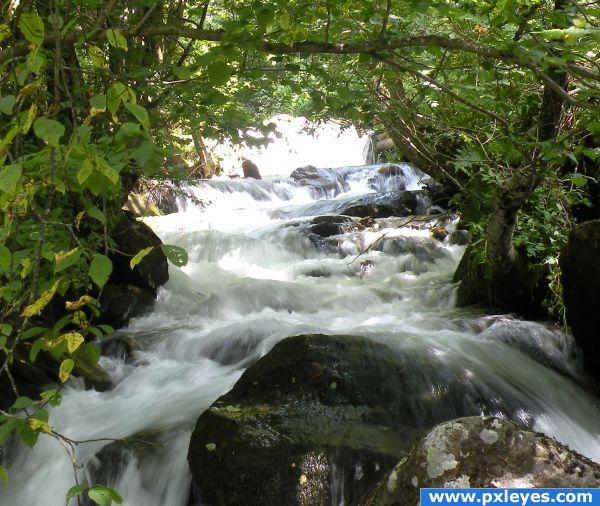 Mountains river