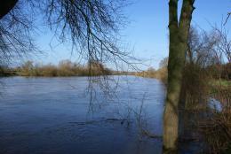 River Severn about to flood Picture