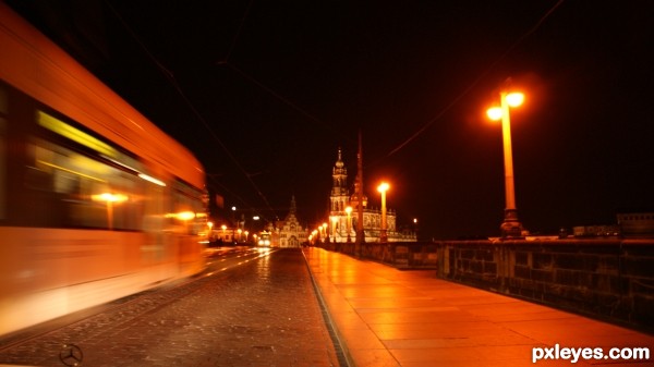 Dresden by night