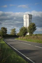 country road/water tower