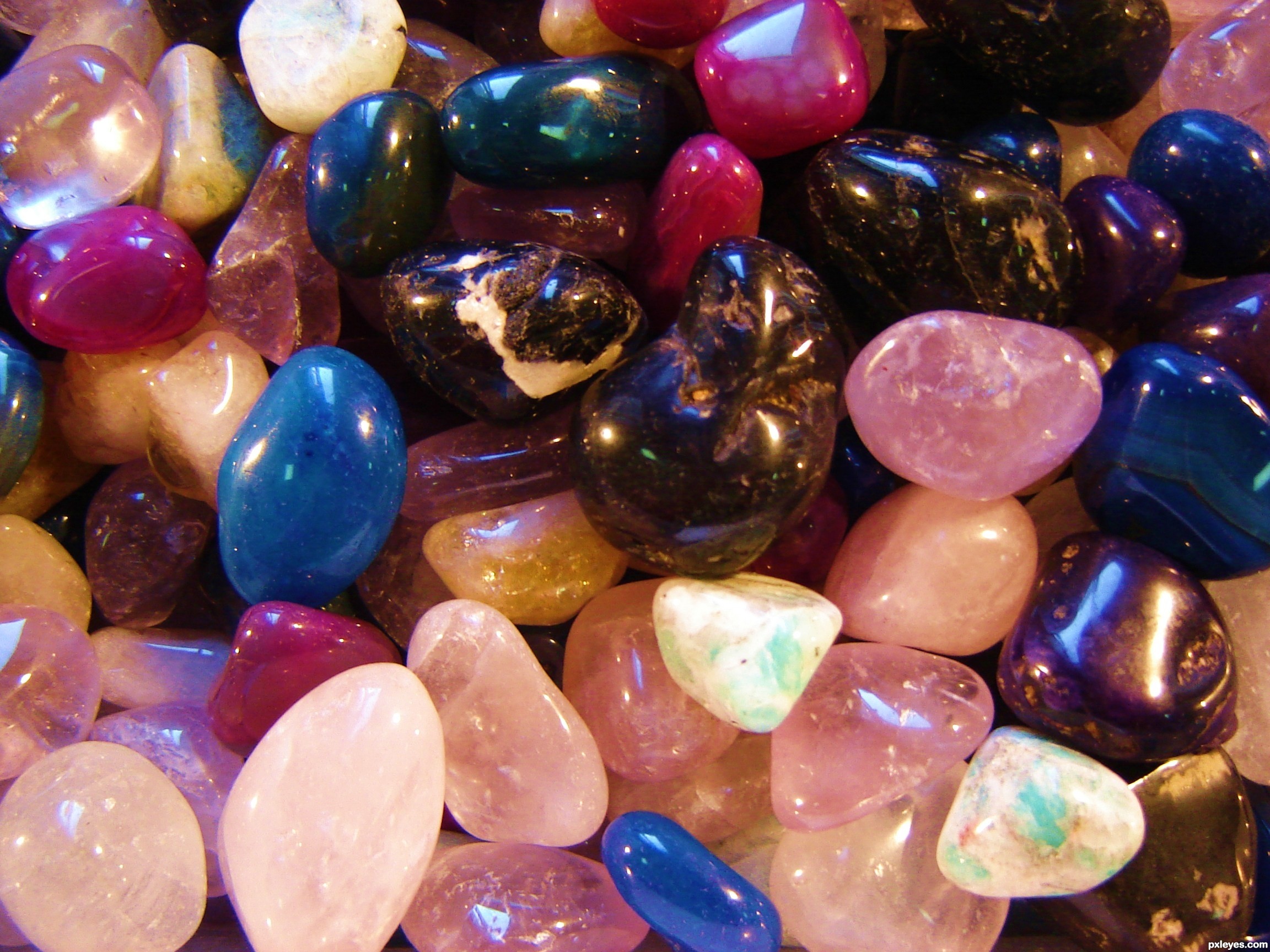 Polished Jelly Bean Tumble Stones