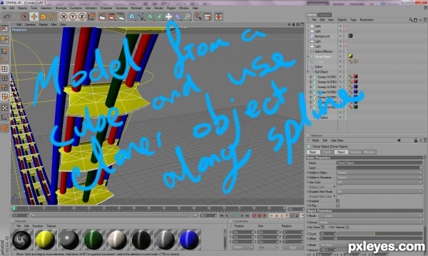 Creation of Into Space: Step 3
