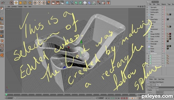 Creation of In The City: Step 1