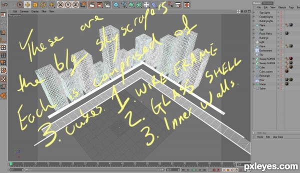 Creation of In The City: Step 3