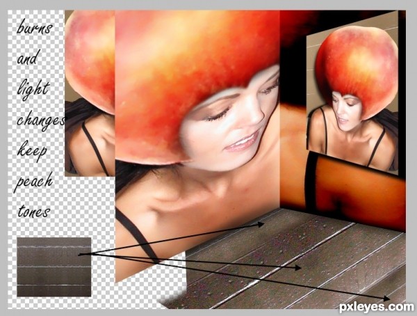 Creation of Georgia on My Mind: Step 8