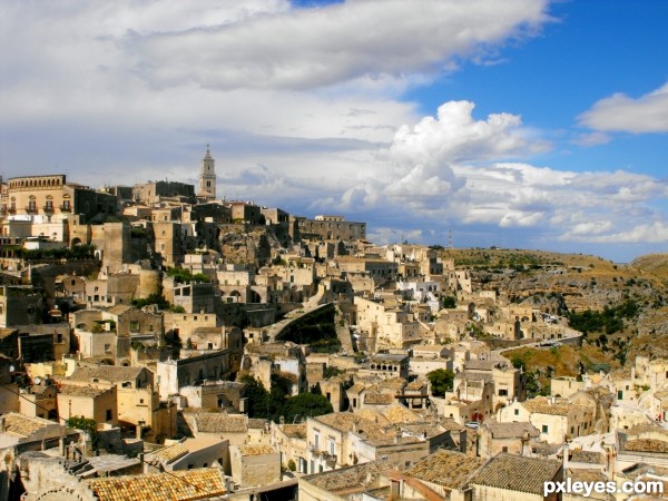 sassi di  matera, italy