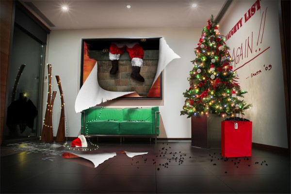 Creation of Santa Snapped!: Final Result