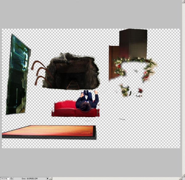 Creation of Ulterior Interior: Step 1