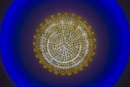 Round chandelier