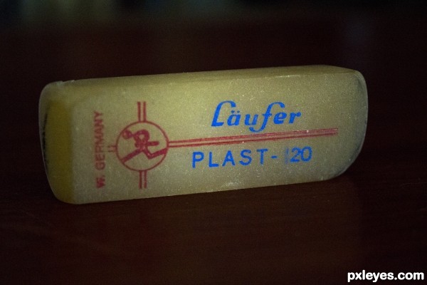 Eraser from ages back