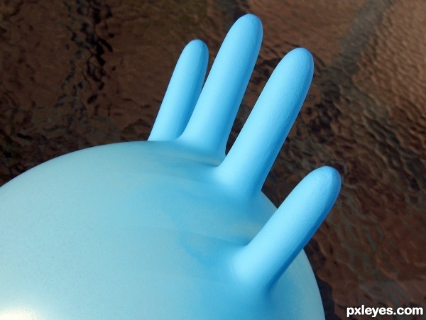 Glove or balloon?