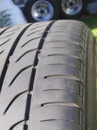 Rubber Tyre.