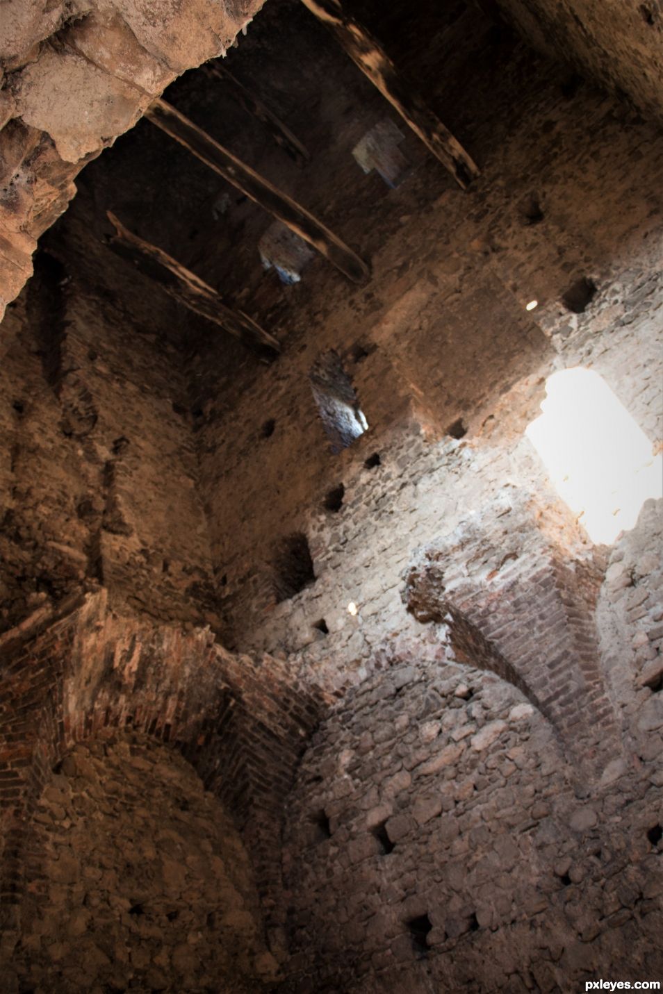 inside the old tower