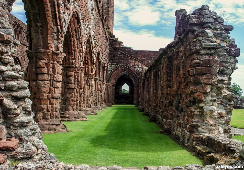 Sweetheart abbey, Scotland