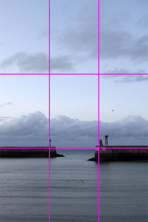 Creation of Port-en-Bessin: Step 1