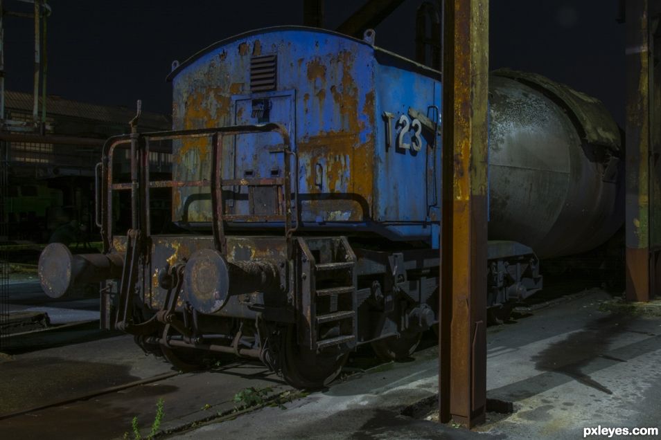 rust in the night