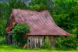 Rusted roof barn Picture