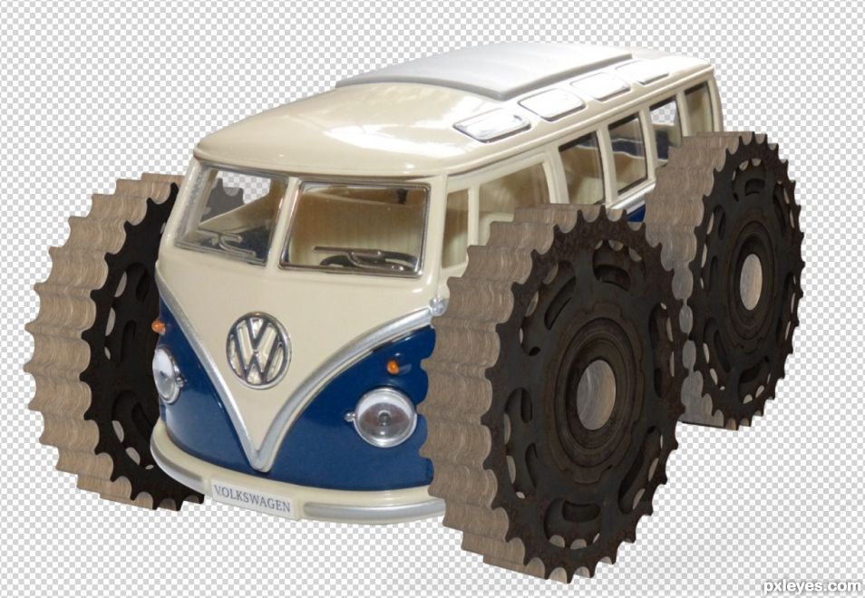 Creation of Vrogswagen: Step 2