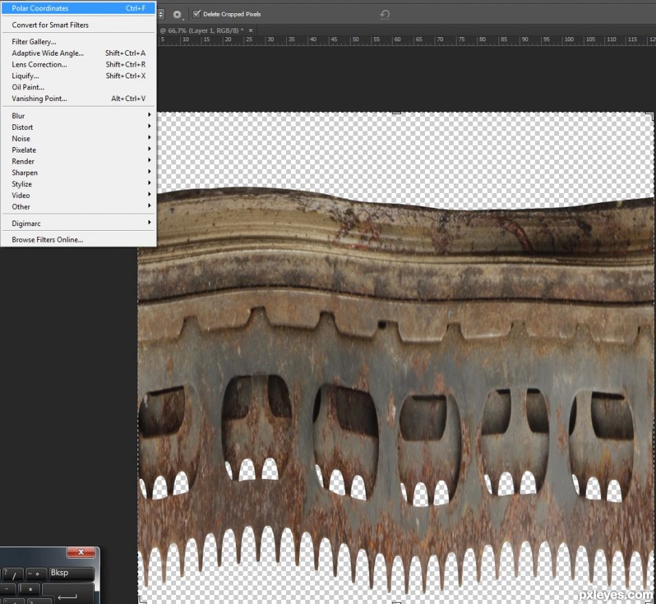 Creation of Jurassic Iron age: Step 5