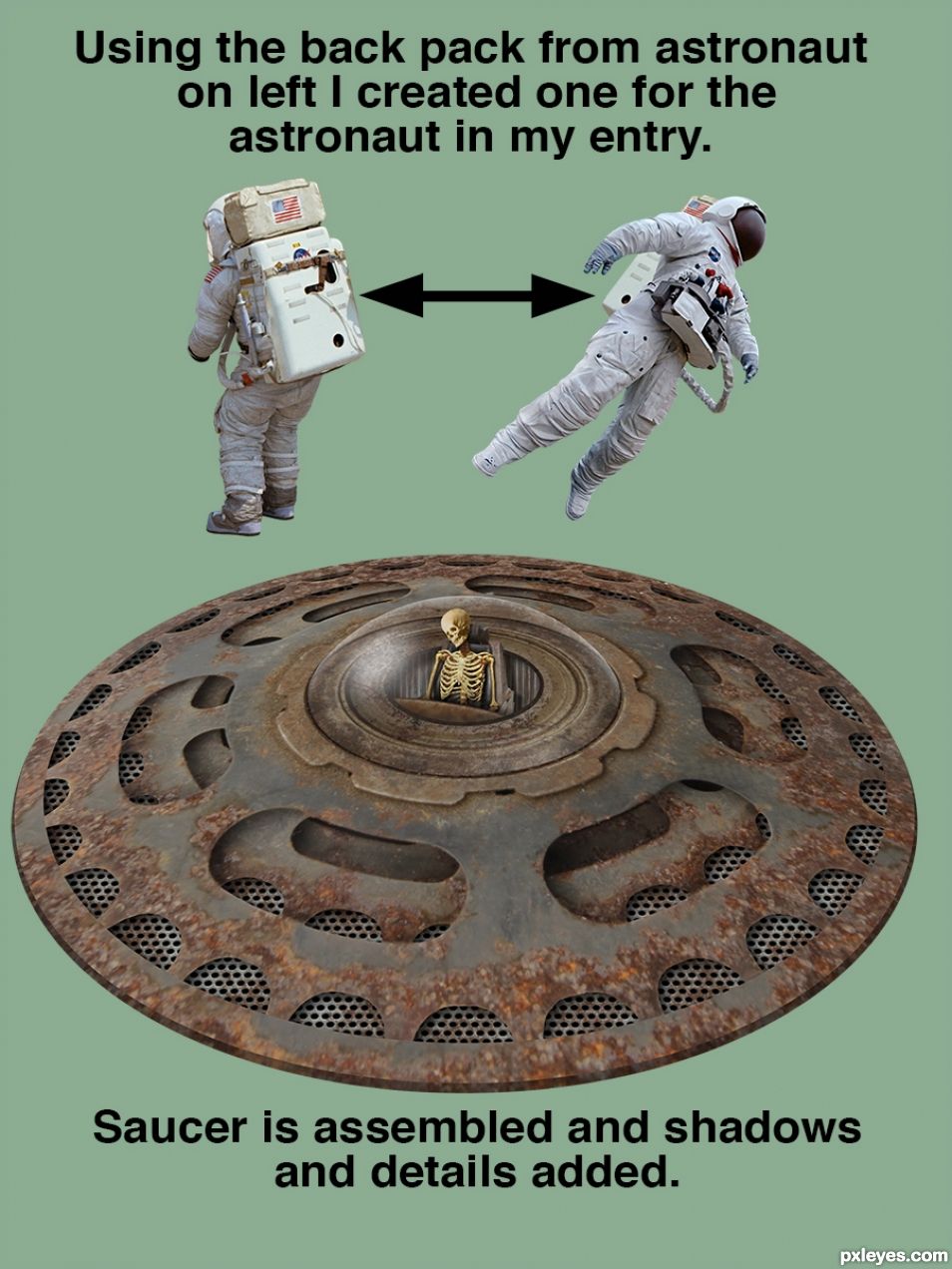 Creation of Found Near Jupiter: Step 3