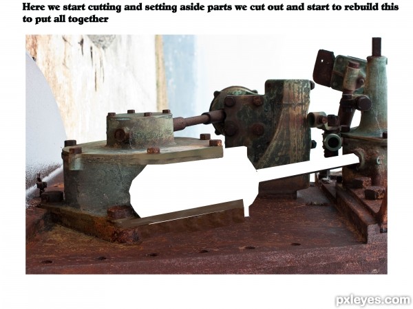 Creation of Rusty But Still Works: Step 2