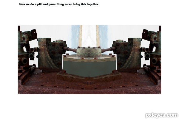 Creation of Rusty But Still Works: Step 4