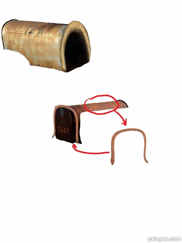 Creation of The love letter: Step 3