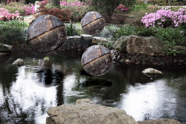 Creation of Zero Gravity Lake sculptures: Step 6