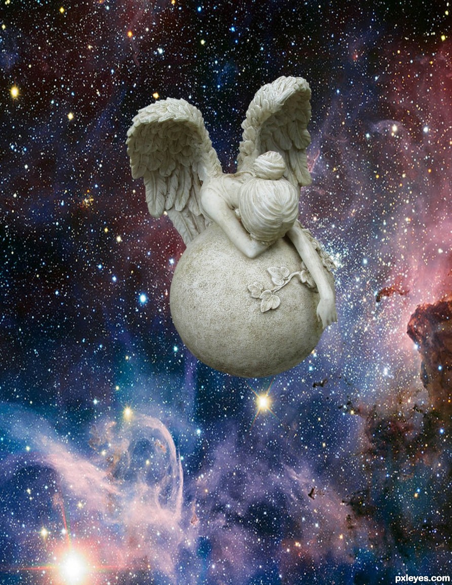 Creation of Little Angel Lost In Space : Step 3
