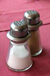 Salt n Pepper on Pink 