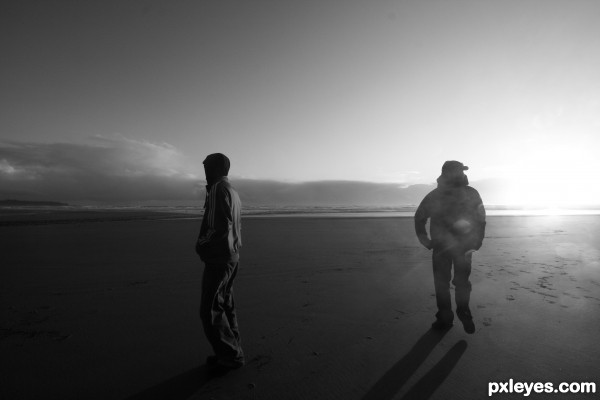 A beach walk