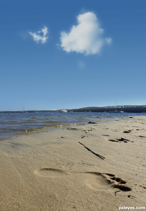 Landing beach