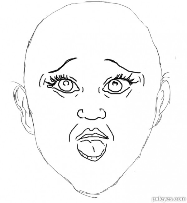 Creation of scared: Step 3
