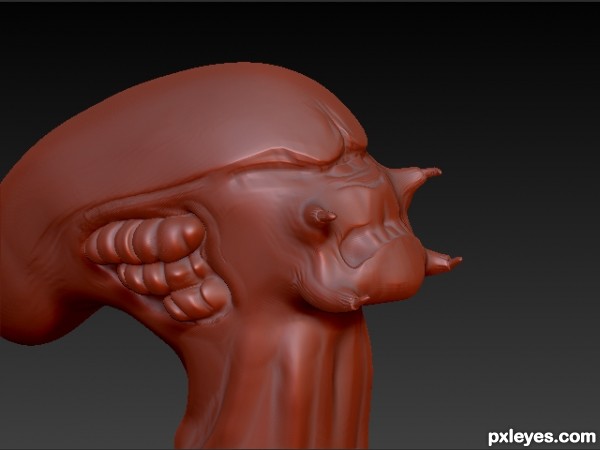 Creation of Alien lovestory: Step 5
