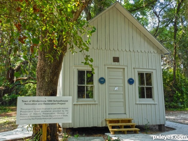 One room schoolhouse