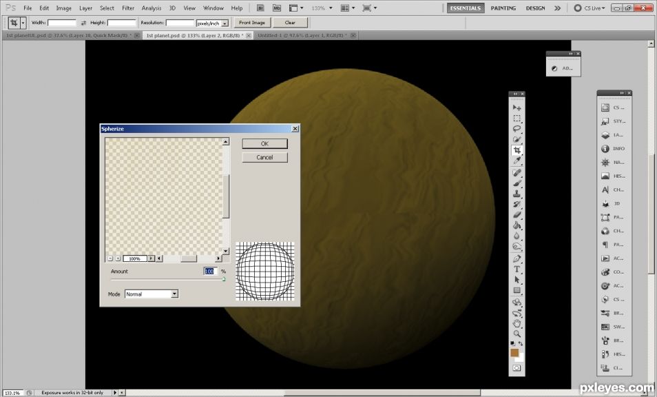 Creation of Lunar Horizon: Step 5