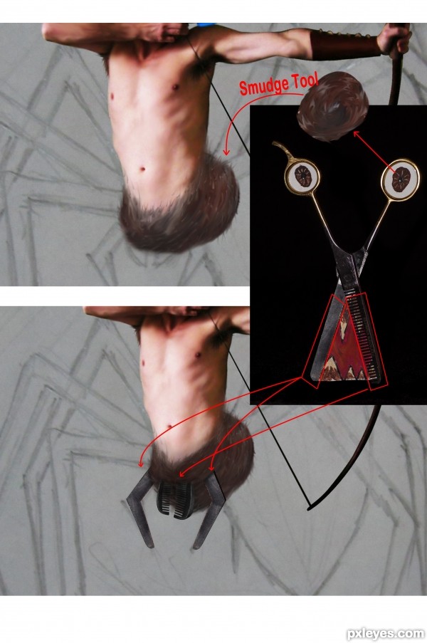 Creation of SpiderArcher: Step 4