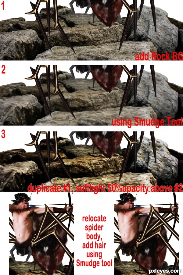 Creation of SpiderArcher: Step 8