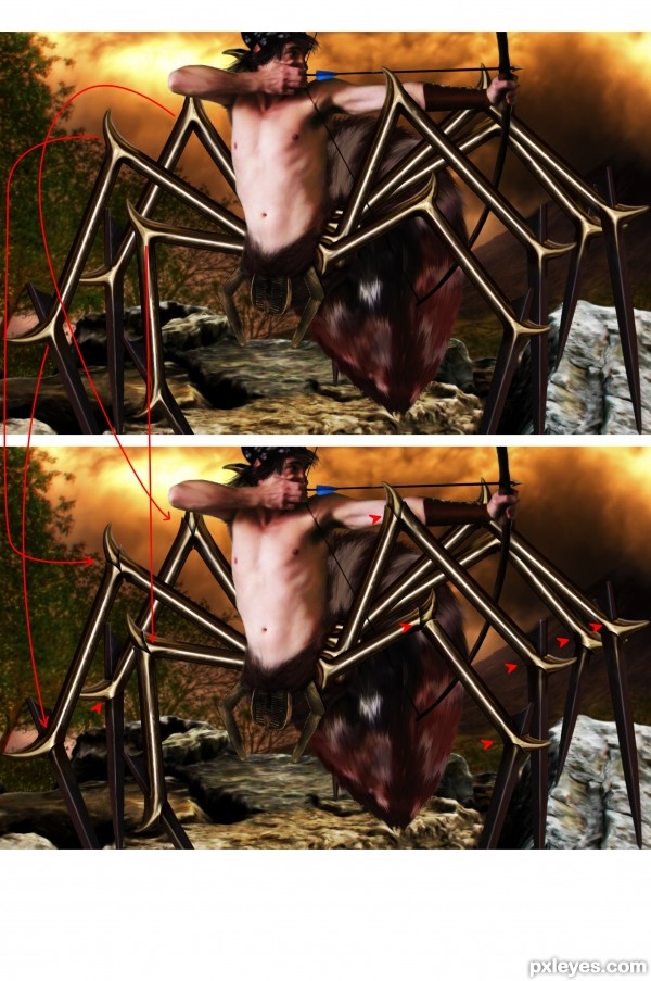 Creation of SpiderArcher: Step 10