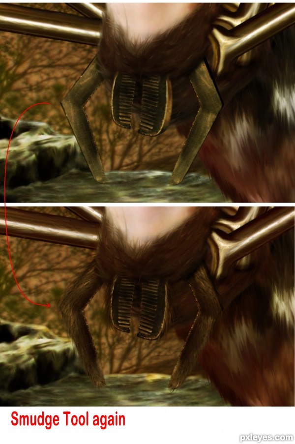 Creation of SpiderArcher: Step 11